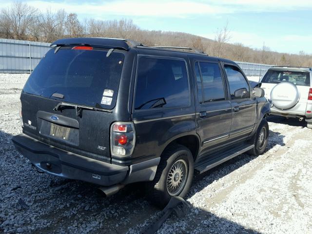 1FMZU32E8WZB67261 - 1998 FORD EXPLORER BLACK photo 4