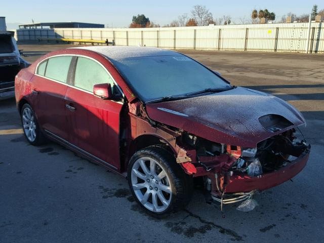 1G4GE5EV0AF182164 - 2010 BUICK LACROSSE C RED photo 1
