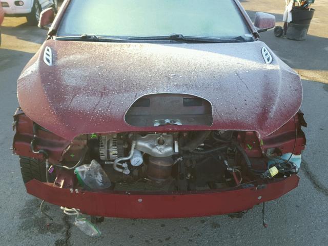 1G4GE5EV0AF182164 - 2010 BUICK LACROSSE C RED photo 9