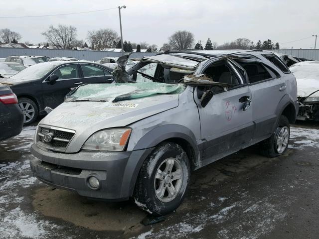 KNDJC733565657527 - 2006 KIA SORENTO EX GRAY photo 10