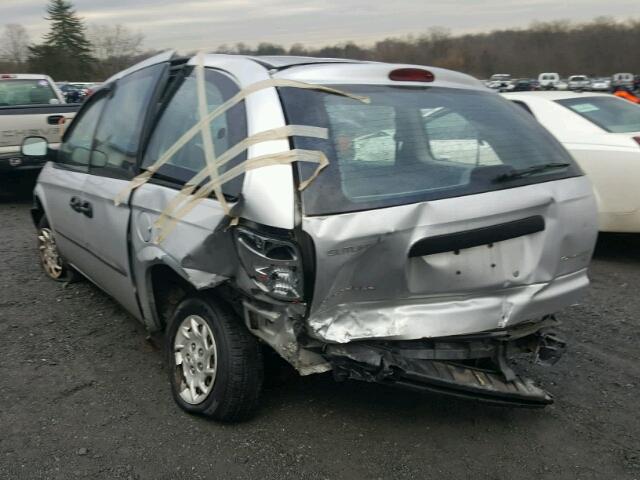 1C8GJ15B62B574605 - 2002 CHRYSLER VOYAGER EC GRAY photo 3