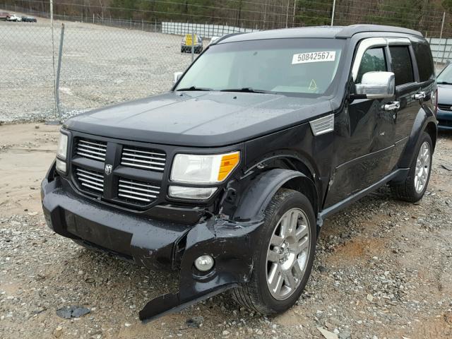 1D4PT4GK7BW605091 - 2011 DODGE NITRO HEAT BLACK photo 2