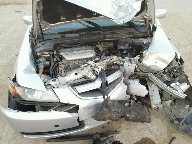 19UUA66254A015475 - 2004 ACURA TL SILVER photo 9