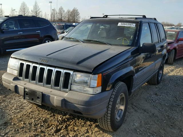 1J4GZ58S6WC128414 - 1998 JEEP GRAND CHER BLACK photo 2