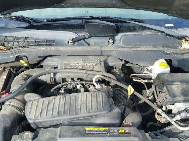 1D4HB58D15F563034 - 2005 DODGE DURANGO LI GRAY photo 7