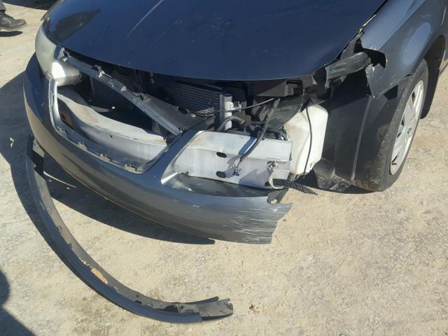 1G8AJ55F86Z161450 - 2006 SATURN ION LEVEL GRAY photo 9