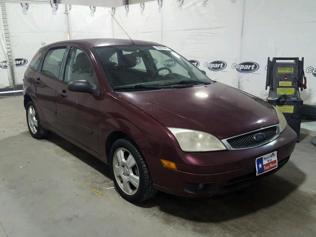 1FAFP37N97W130588 - 2007 FORD FOCUS ZX5 PURPLE photo 1