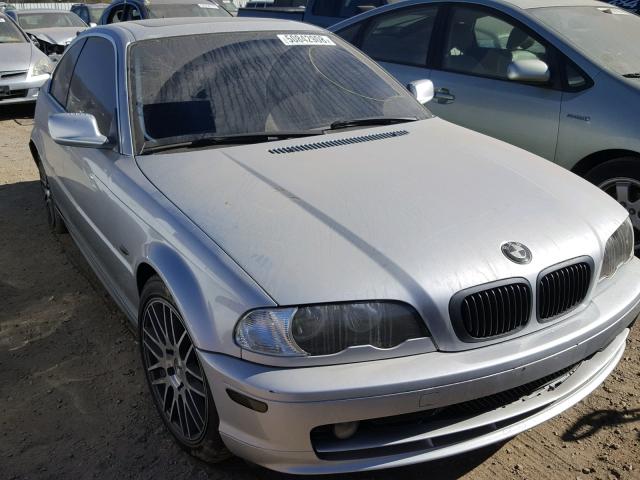 WBABM3345YJN63951 - 2000 BMW 323 CI SILVER photo 1