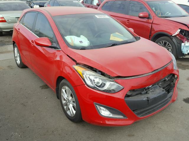 KMHD35LE5DU052036 - 2013 HYUNDAI ELANTRA GT RED photo 1