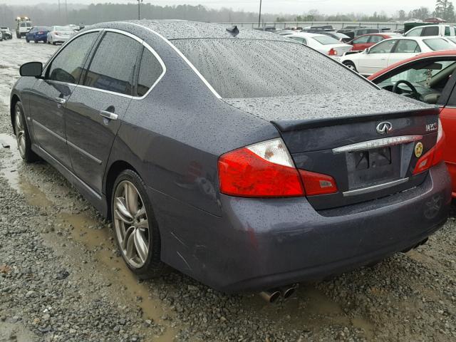 JNKAY01E18M601640 - 2008 INFINITI M35 BASE CHARCOAL photo 3