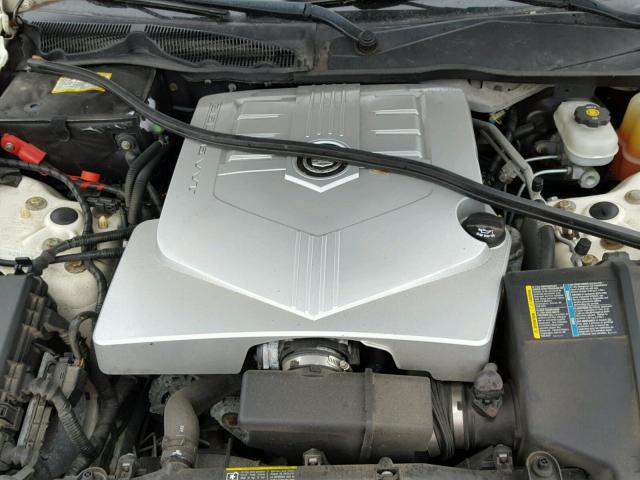 1G6DM577X40144332 - 2004 CADILLAC CTS WHITE photo 7