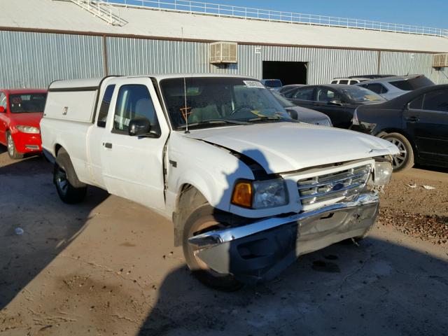 1FTYR14V41PB52487 - 2001 FORD RANGER SUP WHITE photo 1