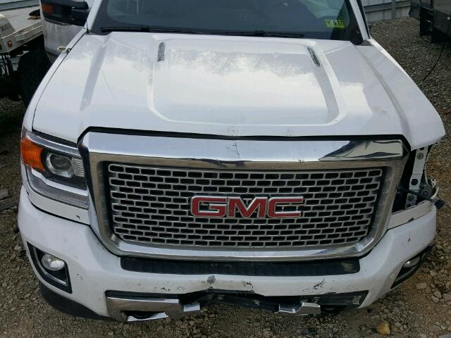 1GT12UE88GF227271 - 2016 GMC SIERRA K25 WHITE photo 8