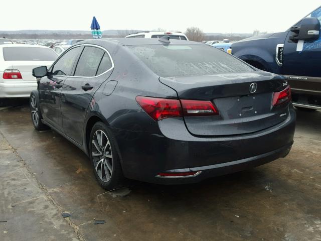 19UUB3F74FA009239 - 2015 ACURA TLX ADVANC GRAY photo 3