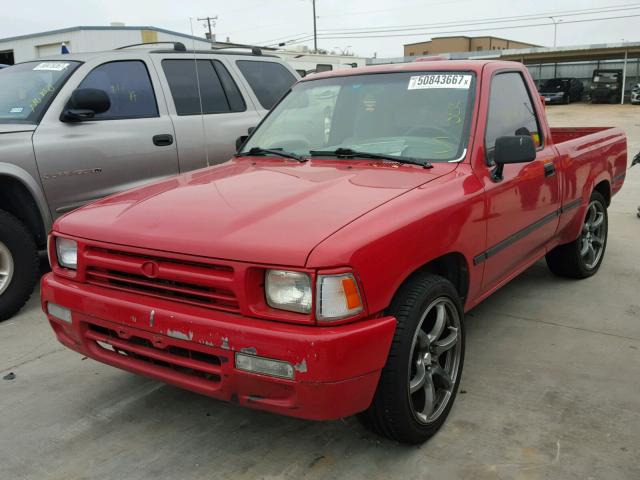 4TARN81A6RZ247946 - 1994 TOYOTA PICKUP 1/2 RED photo 2