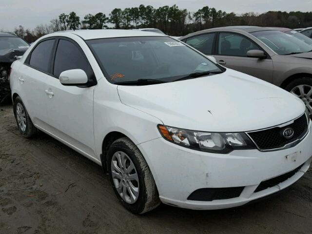 KNAFU4A29A5876296 - 2010 KIA FORTE EX WHITE photo 1