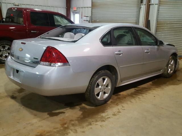 2G1WG5EK6B1220532 - 2011 CHEVROLET IMPALA LT SILVER photo 4