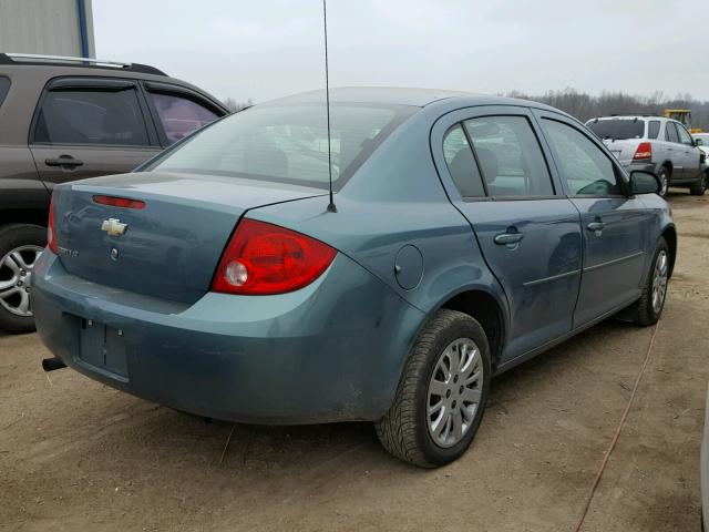 1G1AD5F53A7181668 - 2010 CHEVROLET COBALT 1LT GREEN photo 4