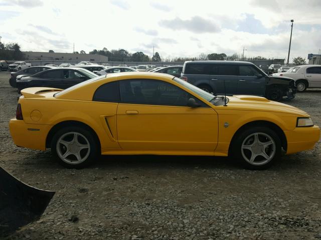 1FAFP42X6XF143751 - 1999 FORD MUSTANG GT YELLOW photo 9