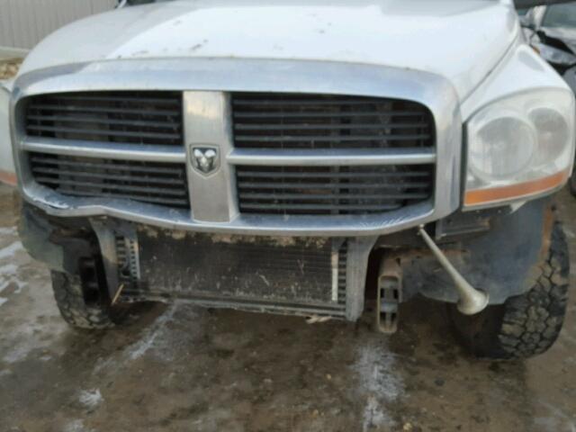 1D7KS28CX6J156309 - 2006 DODGE RAM 2500 S WHITE photo 9