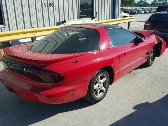 2G2FS22K622137061 - 2002 PONTIAC FIREBIRD RED photo 4