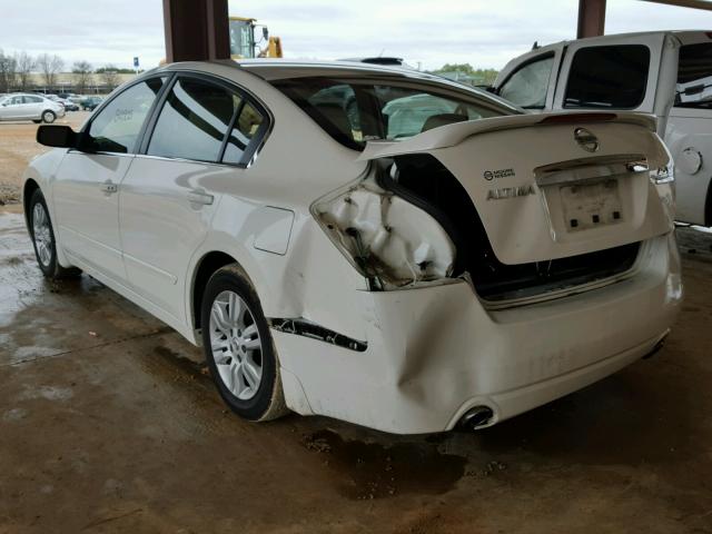 1N4AL2AP3CC114666 - 2012 NISSAN ALTIMA BAS WHITE photo 3