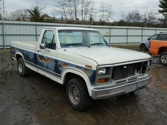 1FTDF15Y5GNA75200 - 1986 FORD F150 WHITE photo 1