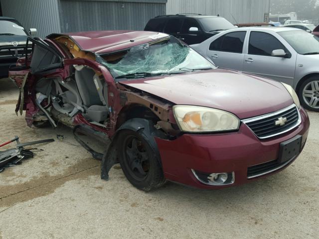 1G1ZT58N87F302289 - 2007 CHEVROLET MALIBU LT MAROON photo 1