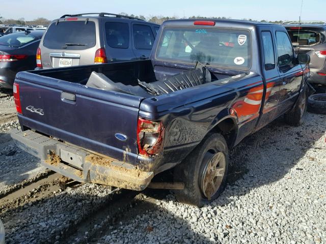 1FTZR15EX3TA44274 - 2003 FORD RANGER SUP BLUE photo 4