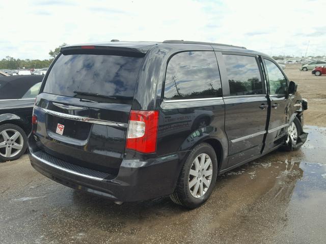 2C4RC1BG7ER446707 - 2014 CHRYSLER TOWN & COU BLACK photo 4