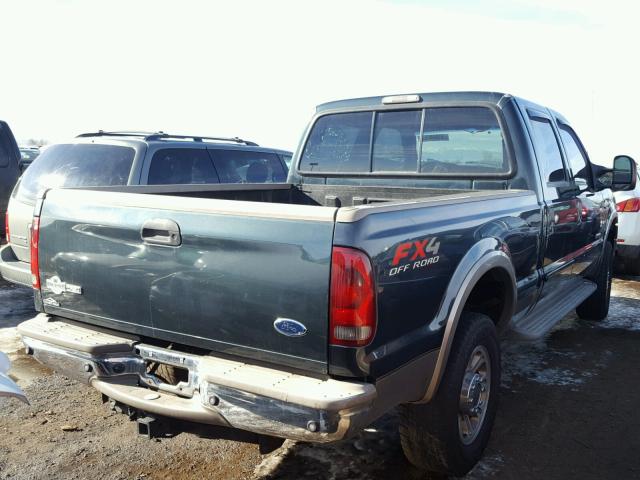 1FTSW21P06EC76351 - 2006 FORD F250 SUPER GREEN photo 4