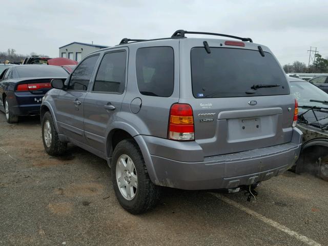 1FMYU04187KA26365 - 2007 FORD ESCAPE LIM GRAY photo 3