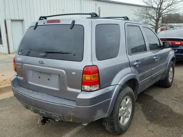 1FMYU04187KA26365 - 2007 FORD ESCAPE LIM GRAY photo 4