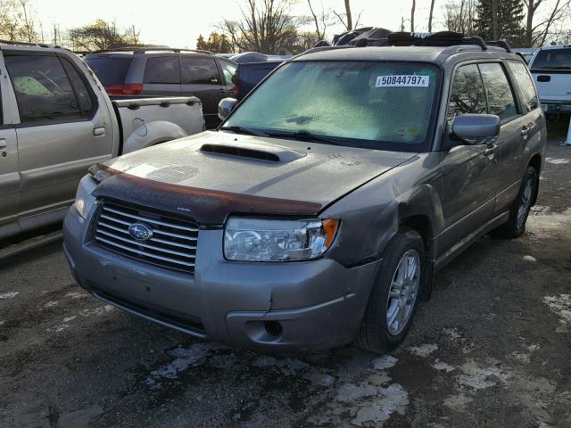 JF1SG69666H716433 - 2006 SUBARU FORESTER 2 GRAY photo 2