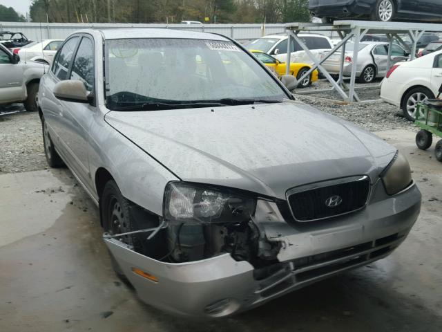 KMHDN45D13U610973 - 2003 HYUNDAI ELANTRA GL SILVER photo 1