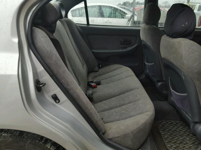 KMHDN45D13U610973 - 2003 HYUNDAI ELANTRA GL SILVER photo 6