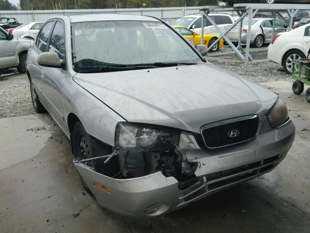 KMHDN45D13U610973 - 2003 HYUNDAI ELANTRA GL SILVER photo 9