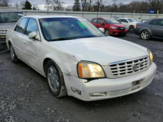 1G6KF57984U168091 - 2004 CADILLAC DEVILLE DT WHITE photo 1