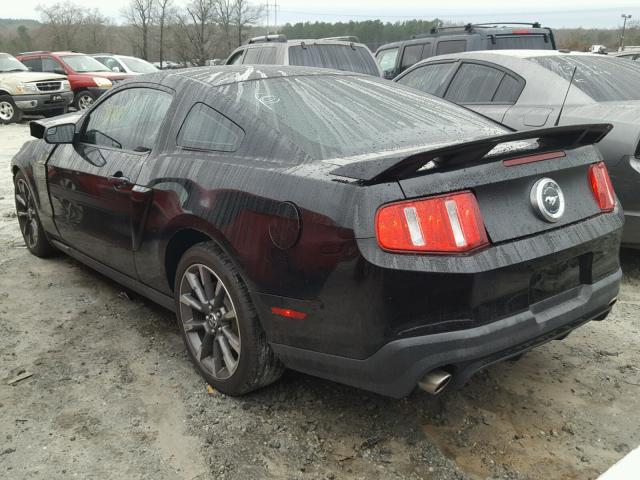 1ZVBP8CF5B5151616 - 2011 FORD MUSTANG GT BLACK photo 3