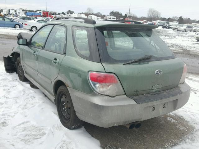 JF1GG68646G810355 - 2006 SUBARU IMPREZA OU GREEN photo 3