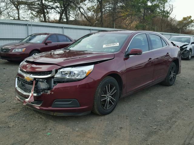 1G11C5SA6GF140861 - 2016 CHEVROLET MALIBU LIM 栗色 照片 2