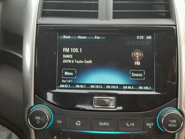 1G11C5SA6GF140861 - 2016 CHEVROLET MALIBU LIM 栗色 照片 9