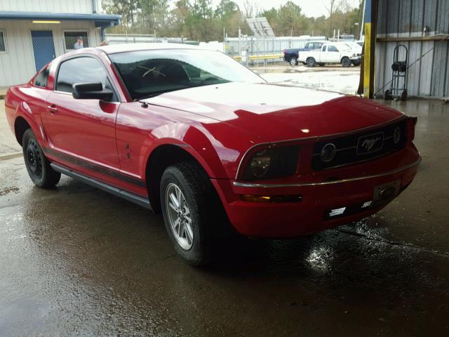 1ZVHT80N485198615 - 2008 FORD MUSTANG RED photo 1