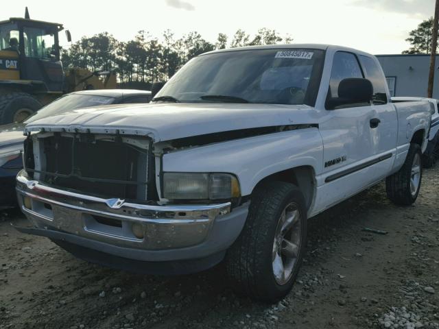 3B7HC13Y61G700443 - 2001 DODGE RAM 1500 WHITE photo 2