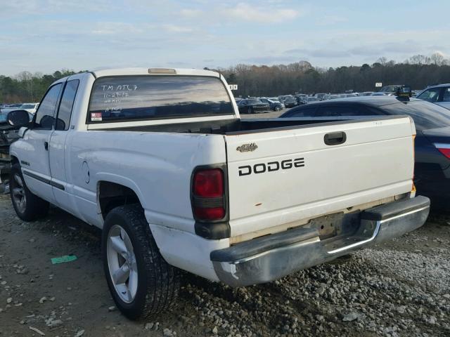 3B7HC13Y61G700443 - 2001 DODGE RAM 1500 WHITE photo 3