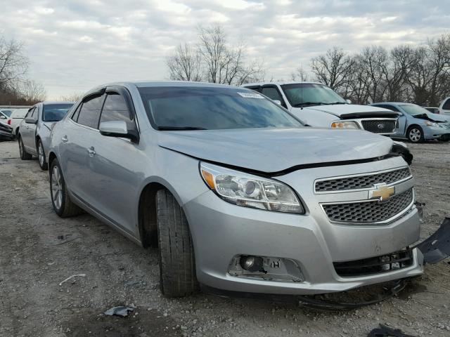 1G11H5SA3DF308467 - 2013 CHEVROLET MALIBU LTZ SILVER photo 1