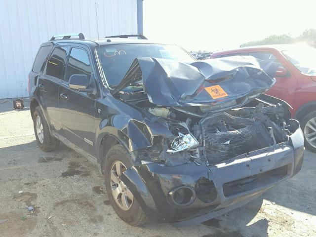 1FMCU04188KA65758 - 2008 FORD ESCAPE LIM BLACK photo 1