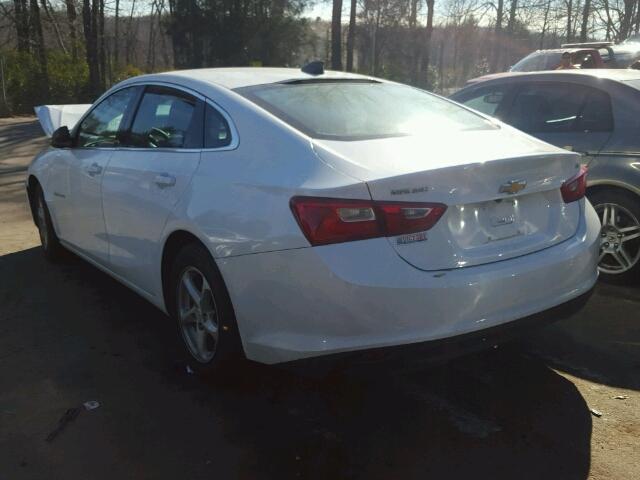 1G1ZB5ST9GF219223 - 2016 CHEVROLET MALIBU LS WHITE photo 3