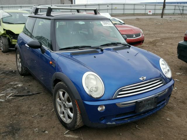 WMWRC33556TK17815 - 2006 MINI COOPER BLUE photo 1