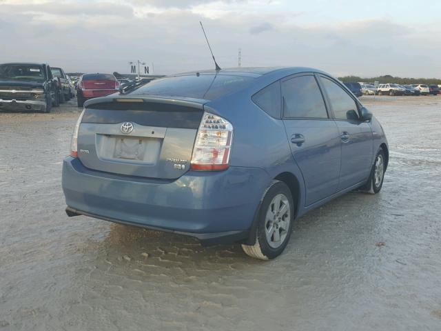 JTDKB20U787731531 - 2008 TOYOTA PRIUS BLUE photo 4